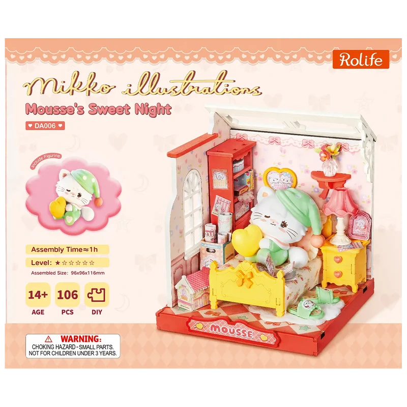 Robotime - Diy Mini Shop Mousses Sweet Night