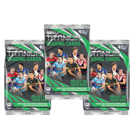 Image of Rugby League NRL - 2024 Traders Titanium Hobby Trading Cards (Display of 36)