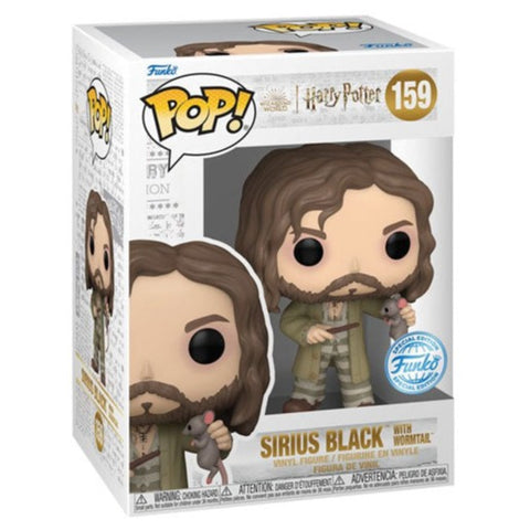 Image of Harry Potter - Sirius Black with Wormtail US Exclusive Pop! Vinyl