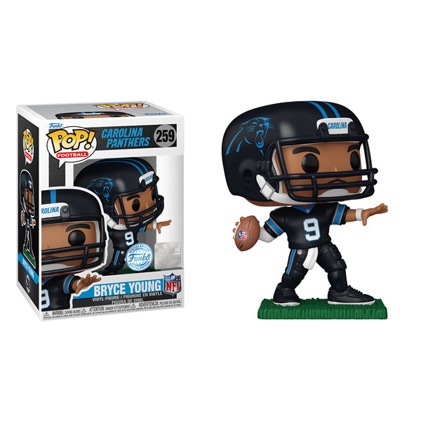 NFL Football: Panthers - Bryce Young Carolina US Exclusive Pop! Vinyl