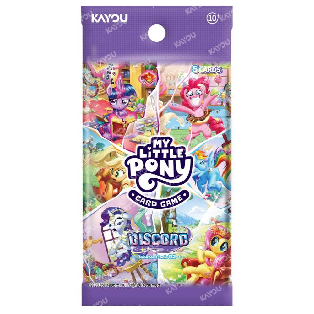 Kayou My Little Pony TCG: Series 2 Discord Foil Booster Box (20 Boosters)