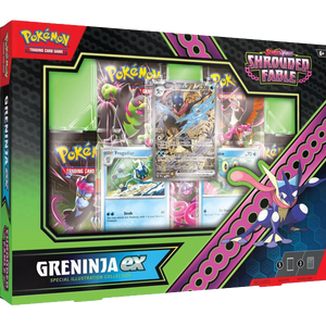 POKEMON TCG Scarlet & Violet 6.5 Shrouded Fable Kingdra / Greninja ex Special Collection (Select option in checkout comments box)