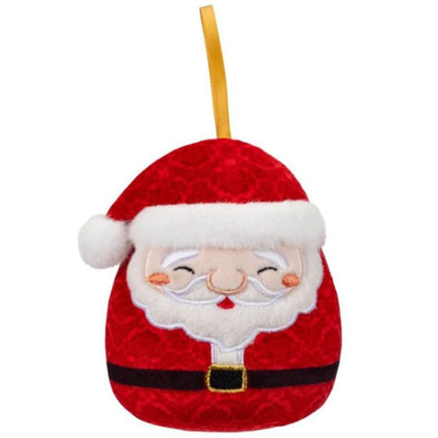 Image of Squishmallows 4 Inch Nick - Santa Ornament Plush Assortment