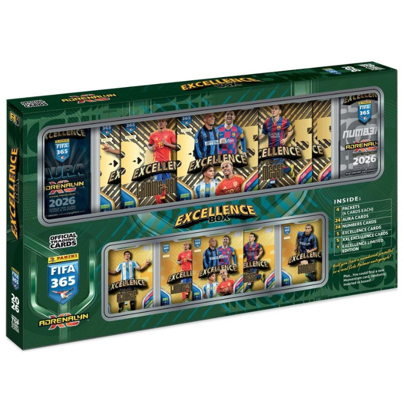FIFA 365 Adrenalyn XL 2026 Soccer Excellence Box