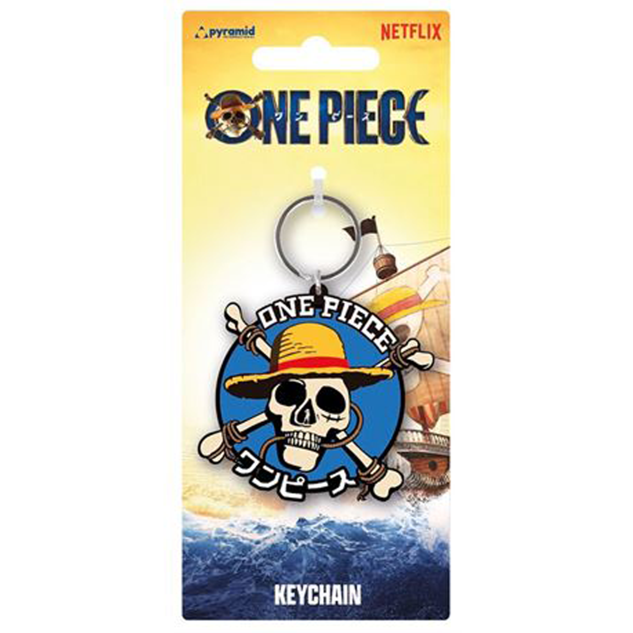 One Piece Live Action - Straw Hat Crew Icon PVC Keyring