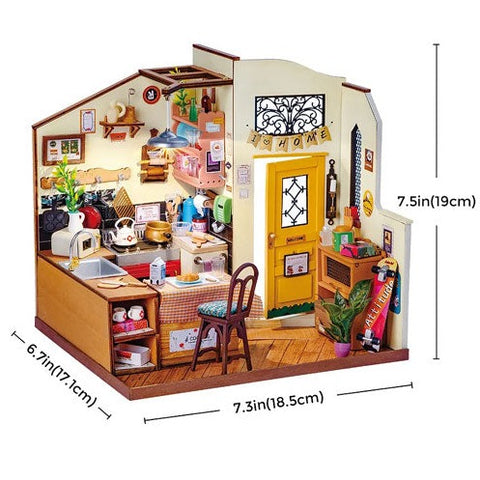 Image of Robotime Diy Mini House Homey Kitchen