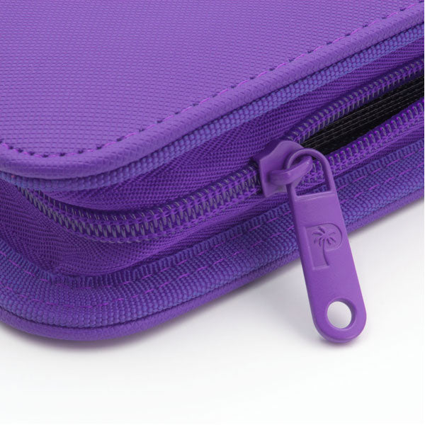 Palms Off Collectors Series 9 Pocket Zip Trading Card Binder - PURPLE