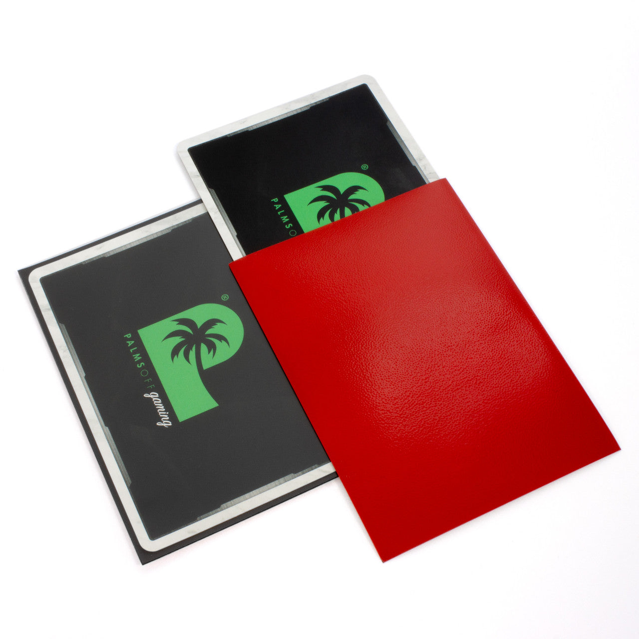 Palms Off Blackout Deck Sleeves Red 100 pc