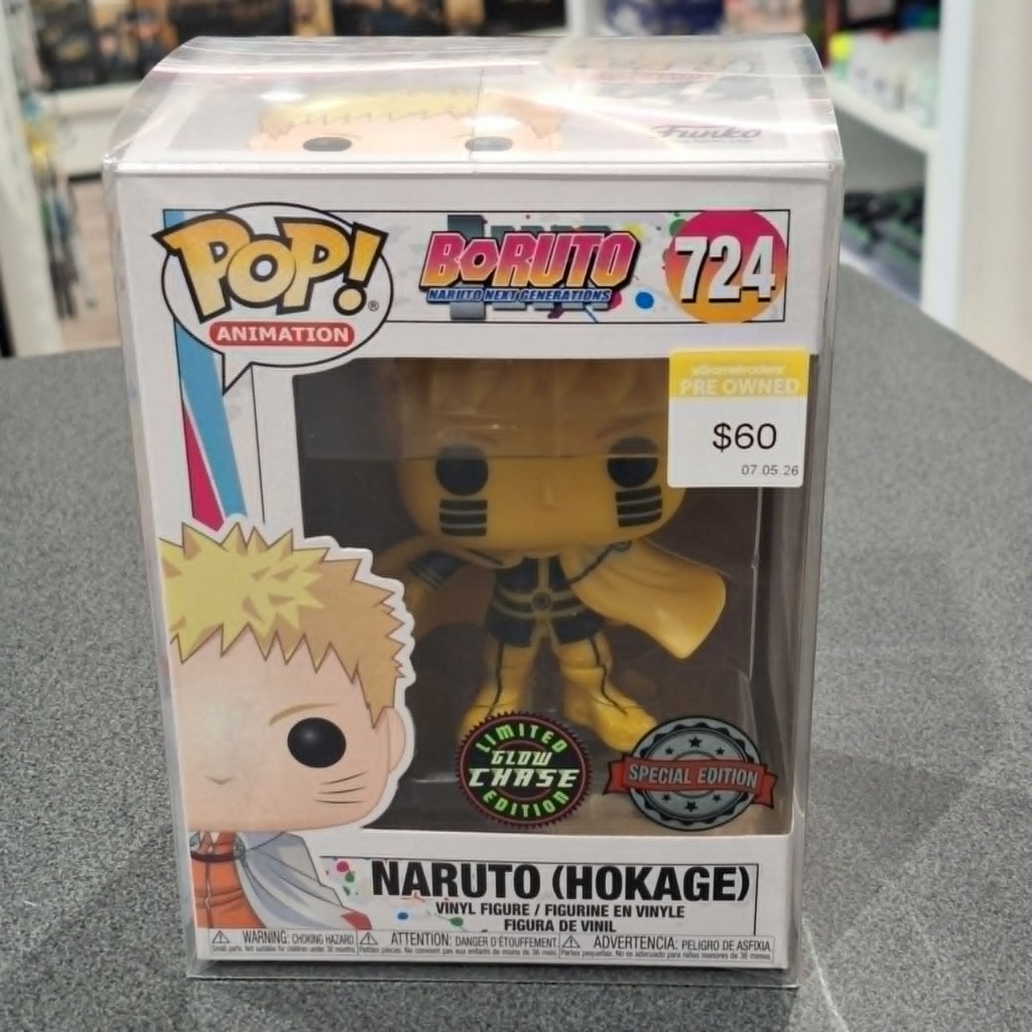 Boruto - Naruto Hokage US Exclusive CHASE Pop! Vinyl
