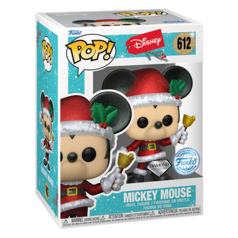 Image of Disney - Mickey Holiday Diamond Glitter US Exclusive Pop! Vinyl