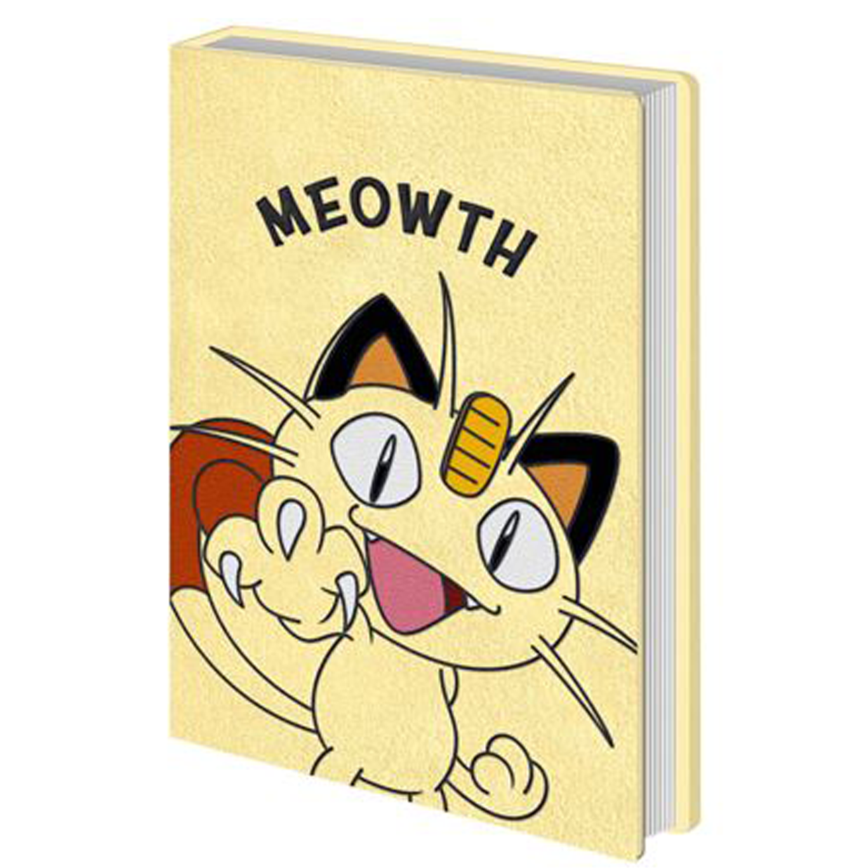 Pokemon - Meowth Plush Notebook