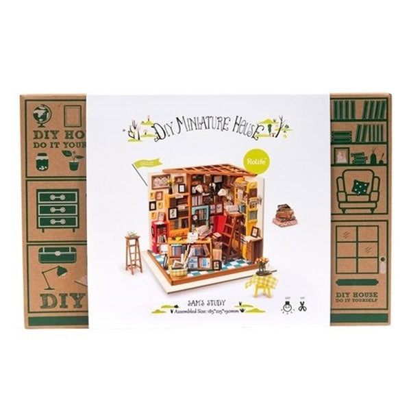 Robotime DIY Mini House Sam's Study