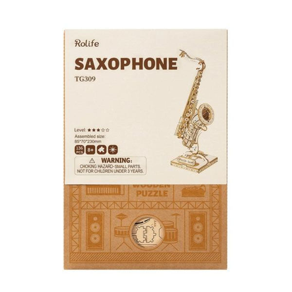 Robotime Classical 3D Saxophone