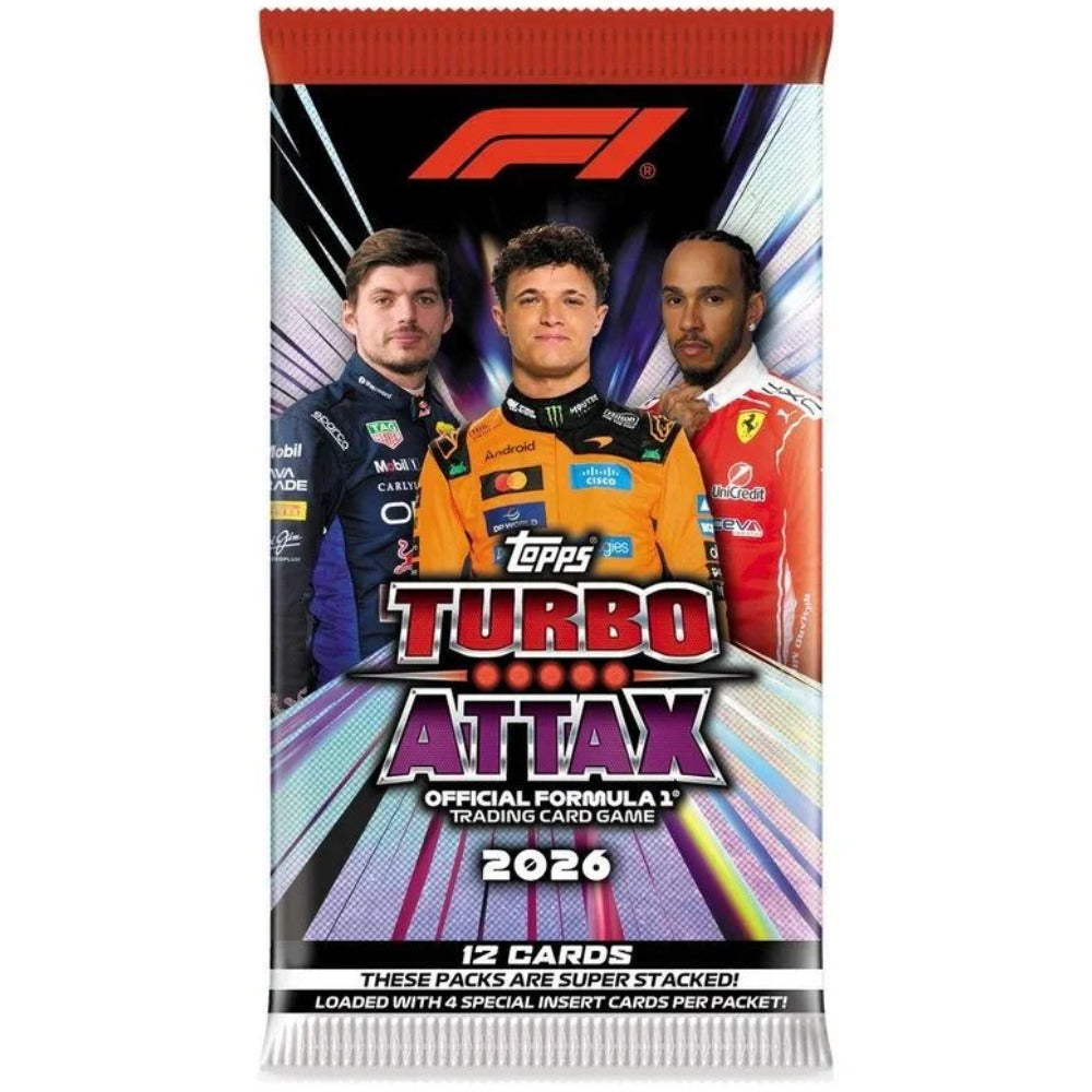 F1 Topps Turbo Attax 2026 Trading Card Booster Box