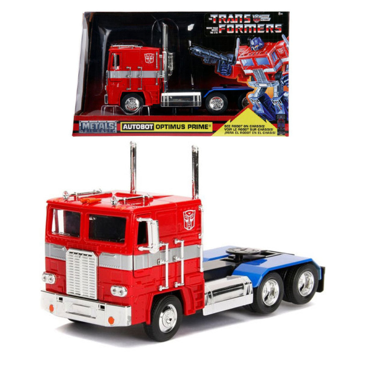 Transformers: Generation 1 - Optimus Prime G1 1:24 Hollywood Ride