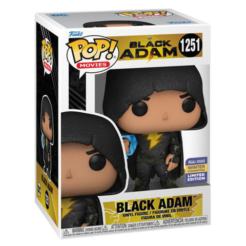 Image of Winter Con 2022 - Black Adam (2022) - Black Adam US Exclusive Pop! Vinyl