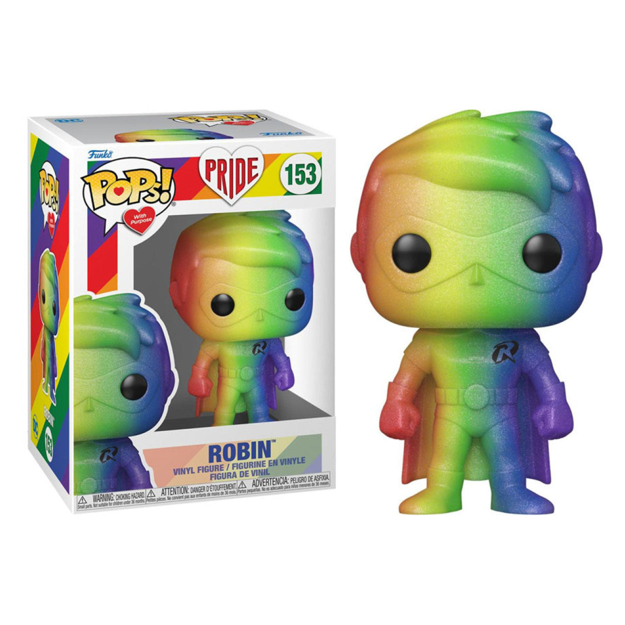 Batman - Robin Rainbow with Purpose Pop! Vinyl