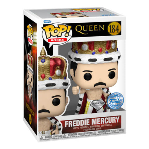 Image of Queen - Freddie Mercury King Diamond Glitter US Exclusive Pop! Vinyl