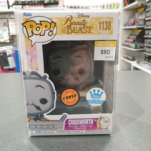 Beauty and the Beast - Cogsworth Chase Funko Exclusive Pop! Vinyl