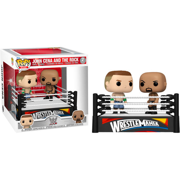 WWE - John Cena vs The Rock (2012) Pop! Moment