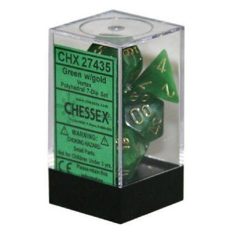 Image of CHX 27435 Vortex Green/gold 7-Die Set
