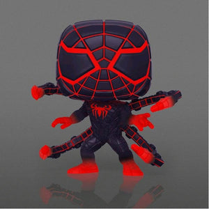 Marvels Spider-Man: Miles Morales - Programmable Matter Suit Glow US Exclusive Pop! Vinyl