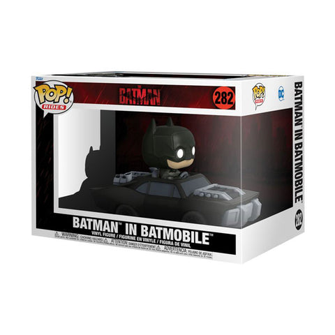 Image of The Batman - Batman in Batmobile Pop! Ride