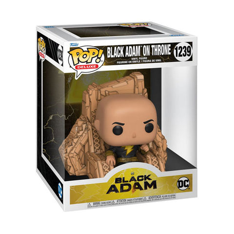 Image of Black Adam (2022) - Black Adam on Throne Pop! Deluxe