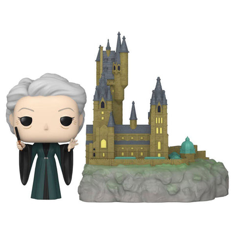 Image of Harry Potter - Minerva McGonagall with Hogwarts Pop! Town