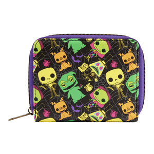Loungefly - The Nightmare Before Christmas - Blacklight Zip Around Wallet