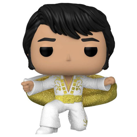 Image of Elvis - Elvis Pharaoh Suit US Exclusive Diamond Glitter Pop! Vinyl