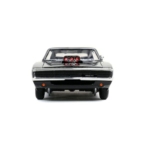 Image of Fate of the Furious - 1970 Dodge Charger Black 1:24 Scale Hollywood Ride