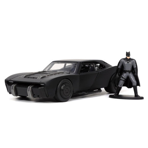 Image of The Batman (2022) - Batman with Batmobile 1:32 Scale Hollywood Ride