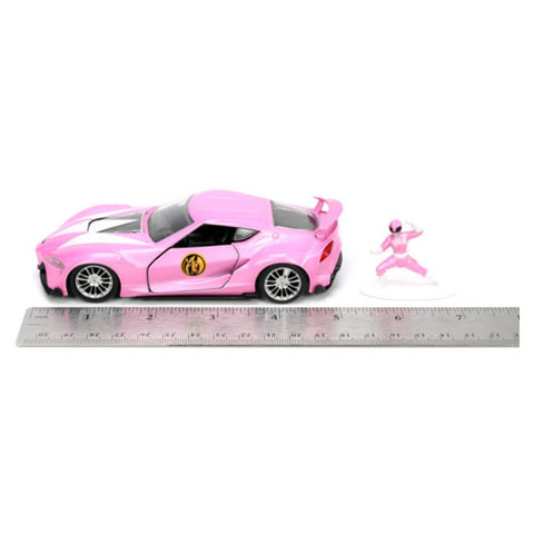 Image of Mighty Morphin Power Rangers - Pink Ranger & Toyota FT-1 Concept 1:32 Scale Hollywood Ride