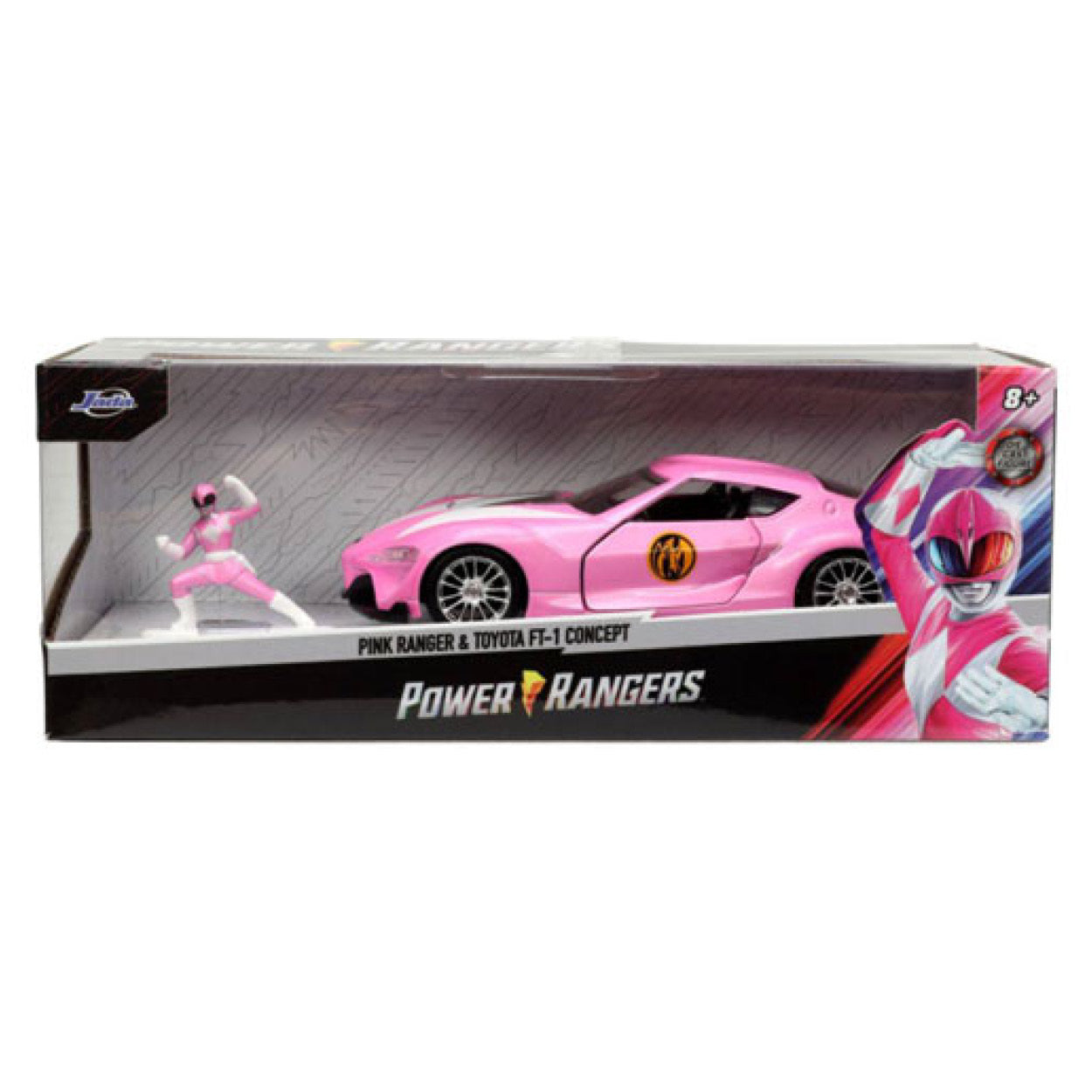 Mighty Morphin Power Rangers - Pink Ranger & Toyota FT-1 Concept 1:32 Scale Hollywood Ride