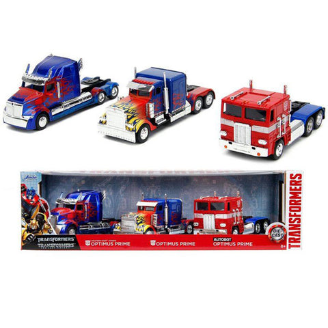 Image of Transformers - Optimus Prime 1:32 Scale Hollywood Ride 3-Pack