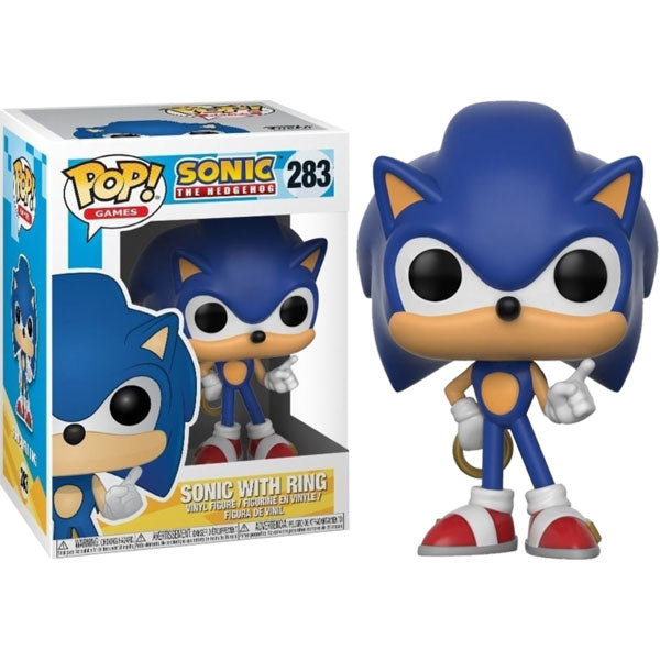 Sonic The Hedgehog - Sonic With Ring Pop! Vinyl