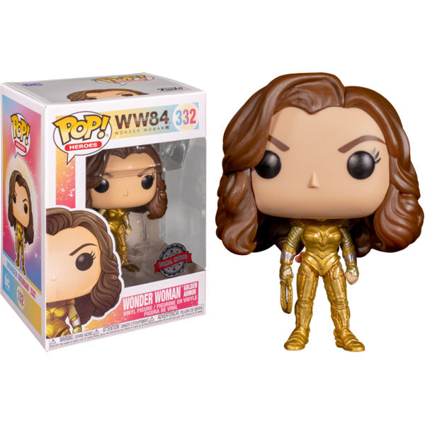 Wonder Woman: 1984 - Wonder Woman Gold No Wings US Exclusive Pop! Vinyl