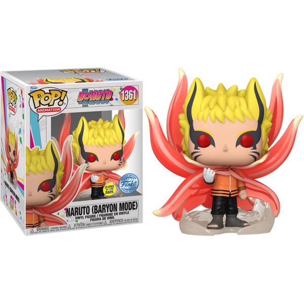 Boruto - Naruto Baryon Mode Glow 6 Inch US Exclusive Pop! Vinyl