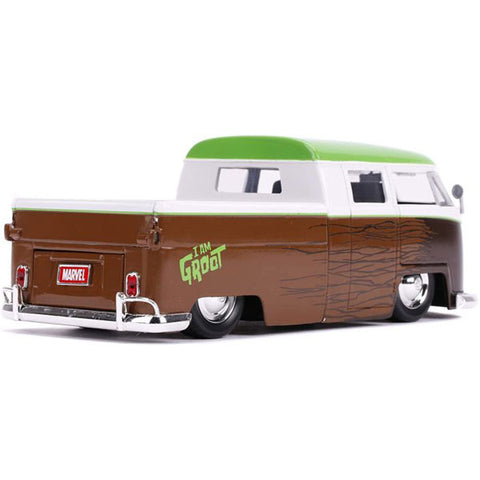 Image of Guardians of the Galaxy: Vol. 2 - 1962 Volkswagon Bus with Groot 1:24 Scale Hollywood Ride