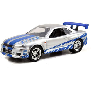 Fast and Furious - Brian's Nissan GT-R 1:55 Scale Diecast Model Kit