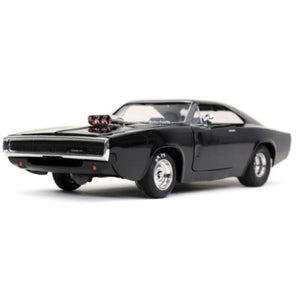 Fate of the Furious - 1970 Dodge Charger Black 1:24 Scale Hollywood Ride