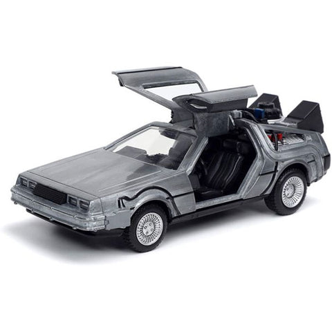 Image of Back to the Future - DeLorean Time Machine Free Rolling 1:32 Scale Hollywood Ride