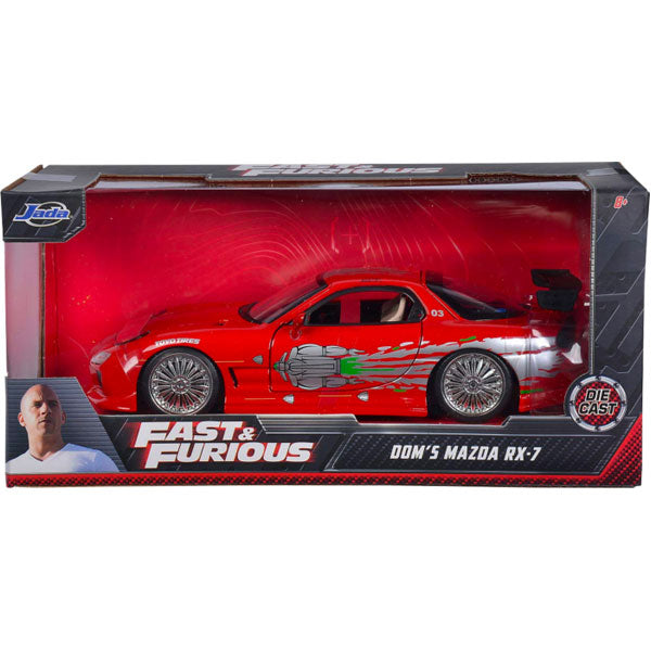 Fast and Furious - 1993 Dom's Mazda RX-7 1:24 Scale Hollywood Ride