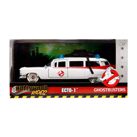 Image of Ghostbusters (1984) - Ecto-1 Hollywood Rides 1:32 Scale Diecast Vehicle