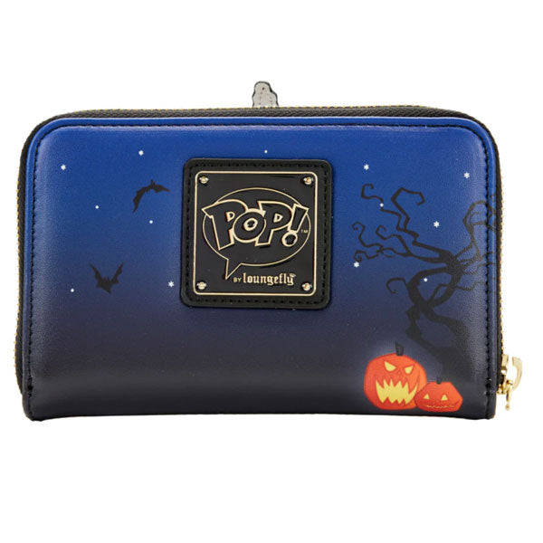 Loungefly - The Nightmare Before Christmas - Jack Skellington House Pop! Glow Zip Purse