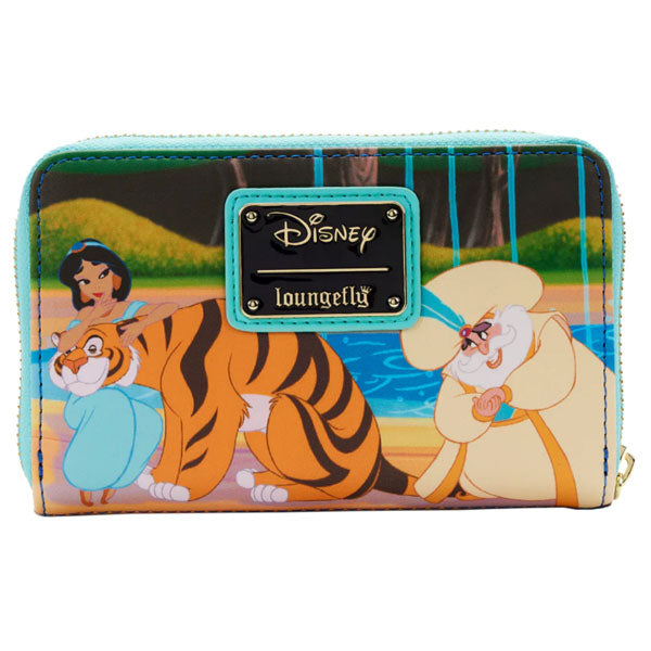 Loungefly - Aladdin (1992) - Jasmine Princess Scenes Zip Around Purse