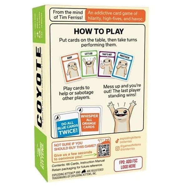 Coyote (By Exploding Kittens)