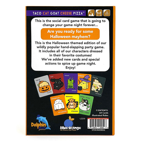 Taco Cat Goat Cheese Pizza Halloween Edition