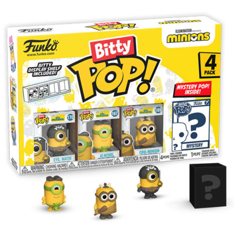 Image of Minions - Eye Matie Bitty Pop! 4-Pack